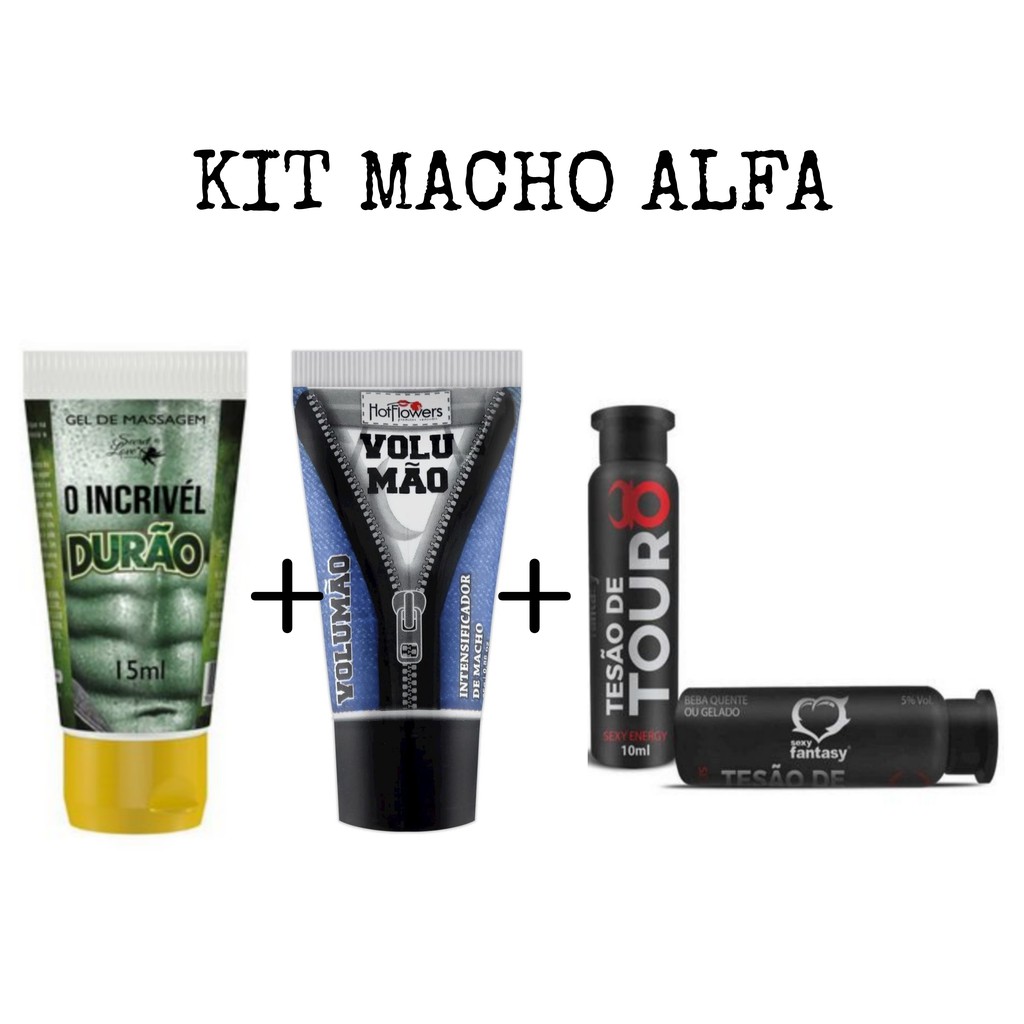 KIT MACHO ALFA | Shopee Brasil