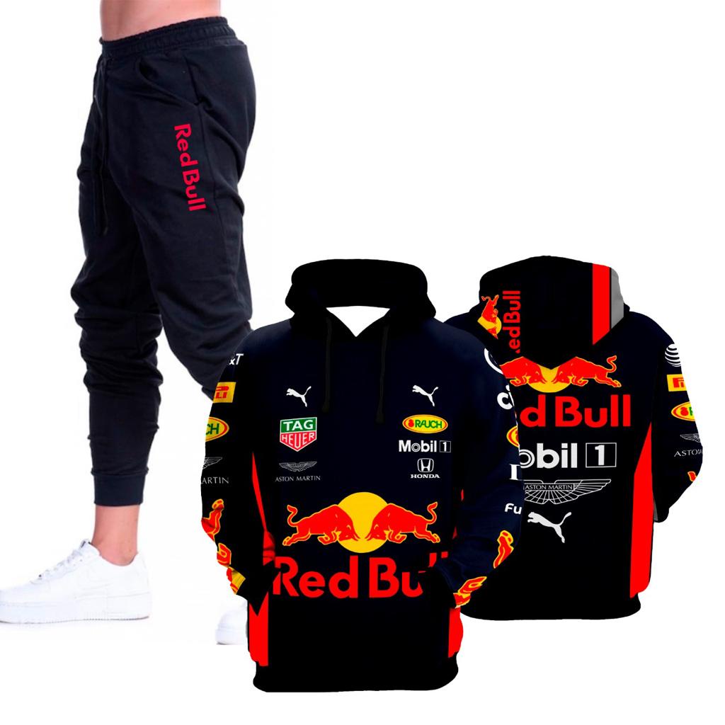 Calça moletom red store bull