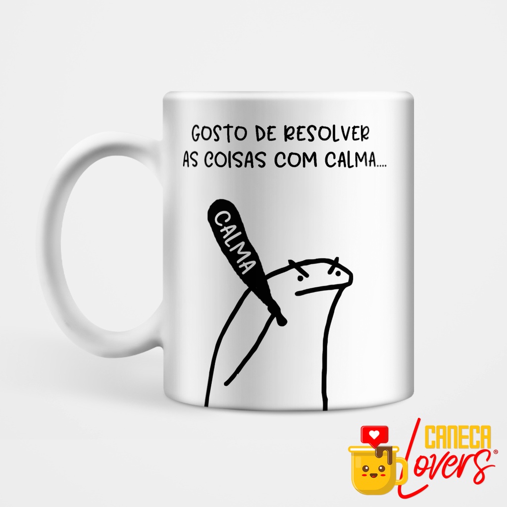 Caneca - Flork Namorados - Meu amor é gasolina - Caneca Lovers