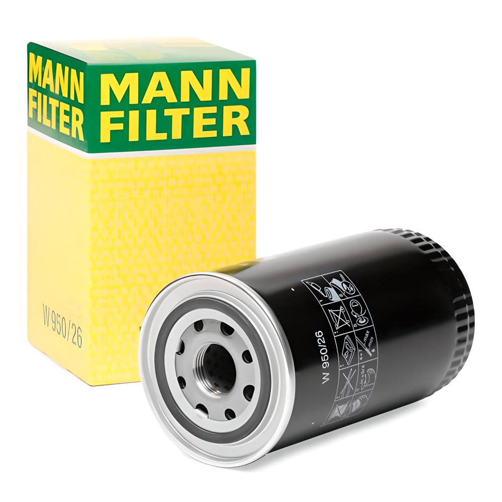 FILTRO DE ÓLEO LUBRIFICANTE MANN-FILTER W950/26