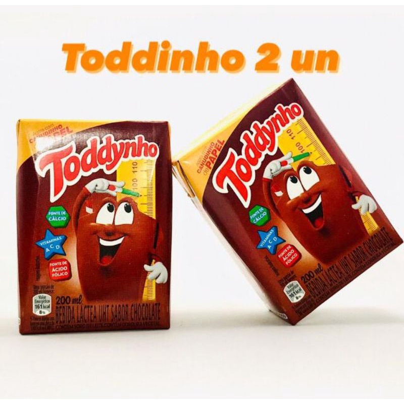 Kit Bebida Láctea UHT Toddynho Chocolate 200ml - 5 Unidades