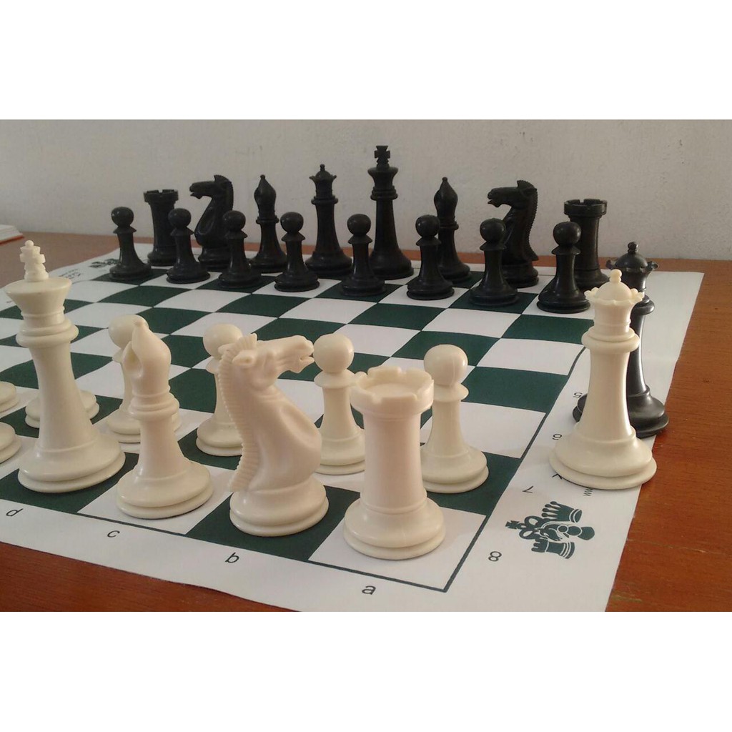Peças de Xadrez Staunton peso Quádruplo Rei 10,6 cm - Prof Ailton -  material de xadrez