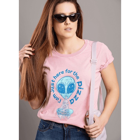 Camiseta Estonada Feminina Cactus & Cat