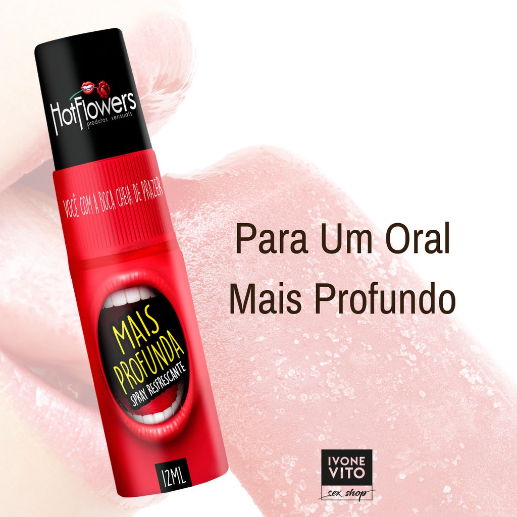 MAIS PROFUNDA Aromatizador Bucal Spray Refrescante Sexo Oral -TEMQUAZTUDO |  Shopee Brasil