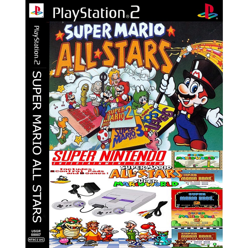 Super Mario Collection (SNES) ISO PS2 em 2023  Super mario all-stars, Playstation  2 games, Jogos do naruto