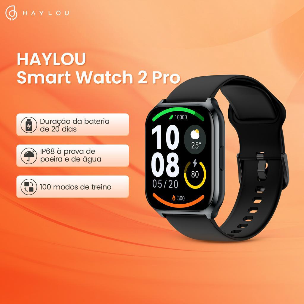 Relógio Smartwatch Watch 2 LS02 Haylou Preto - HaylouBR