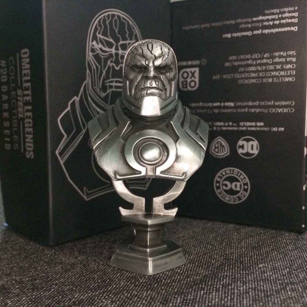 Mini Busto Omelete Box Legends Steel Collectibles - Darkseid