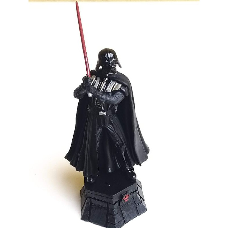 Miniatura Darth Vader Coleção Xadrez Star Wars Oficial Metal