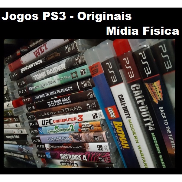 Jogos P/ PS3 Playstation 3 Originais Em Mídia Física