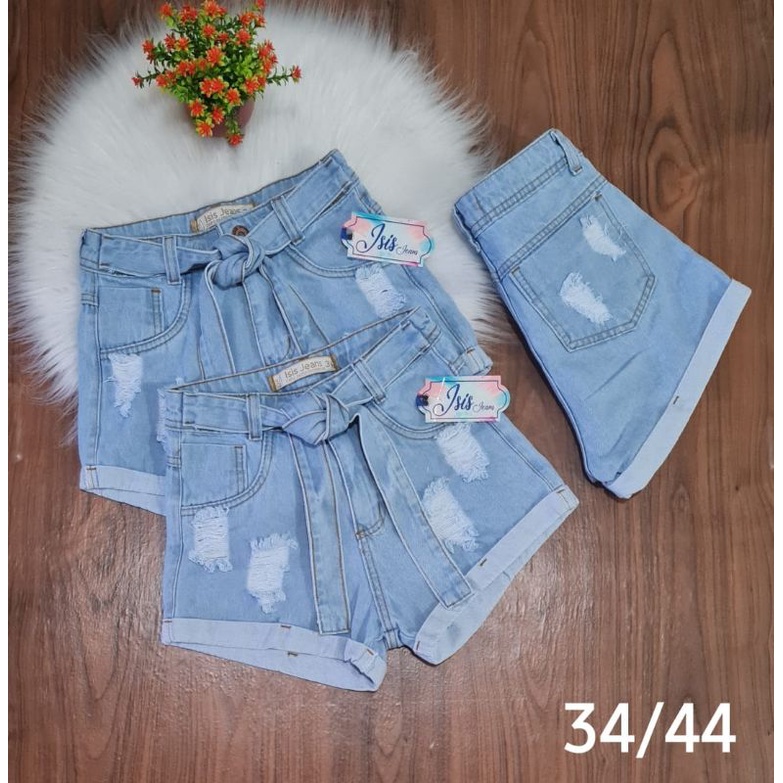 Short jeans best sale 34 cintura alta