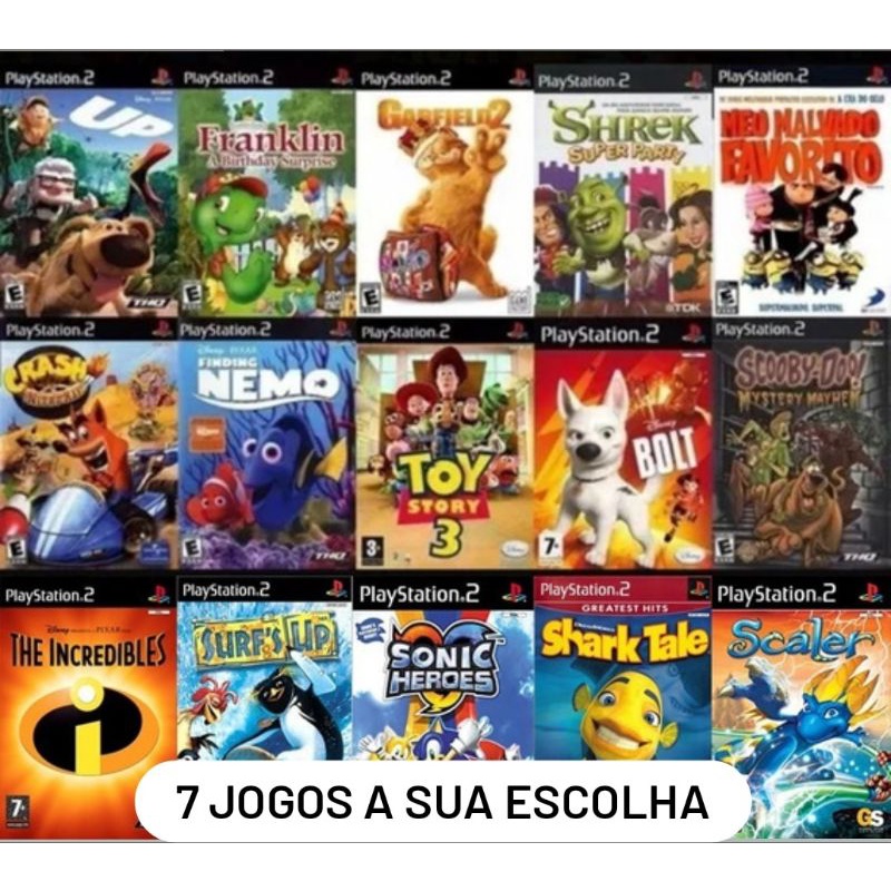 Jogos De Tiro Playstation 2 - Escolha O Seu Game - Dvd Ps2 Game