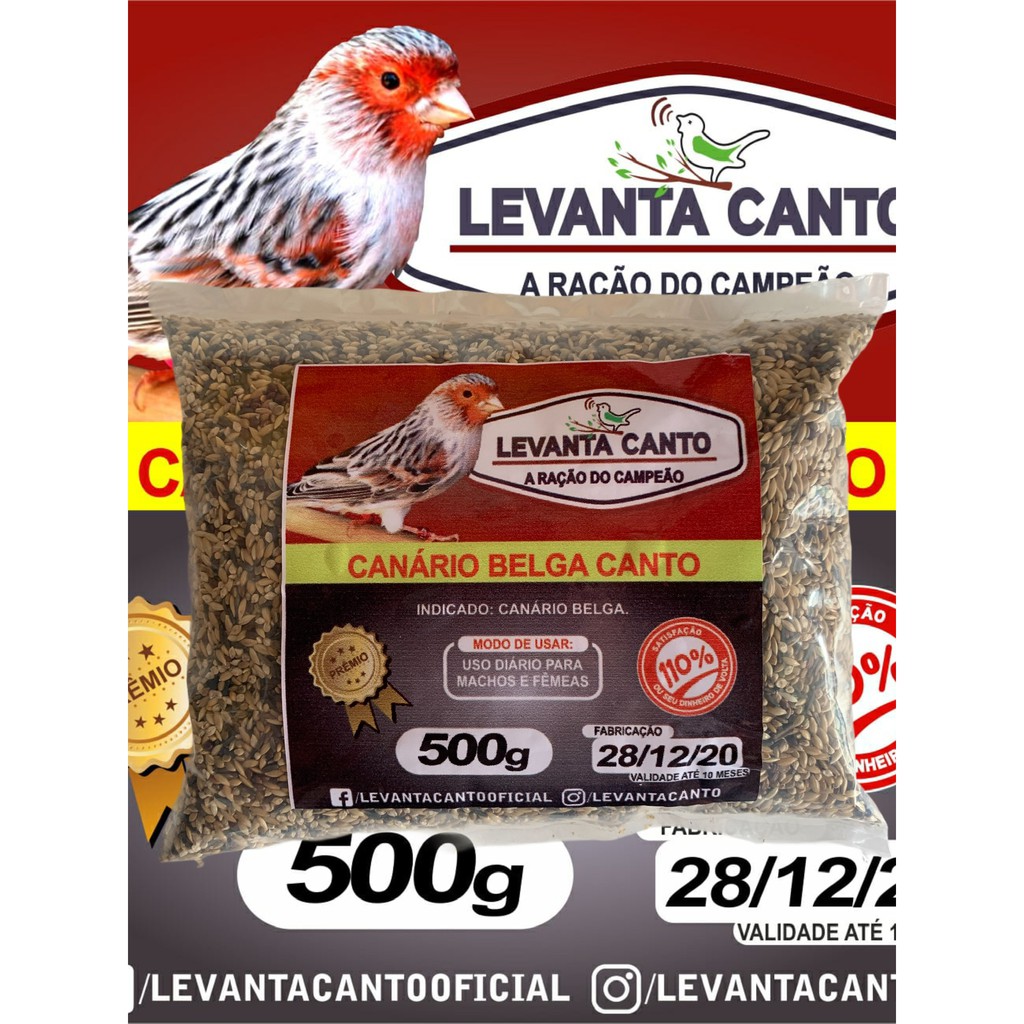 Ração Mistura Canto Forte Coleiro Papacapim Pássaro 1Kg em Promoção na  Americanas