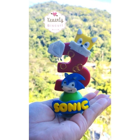 Personagens Sonic em Biscuit