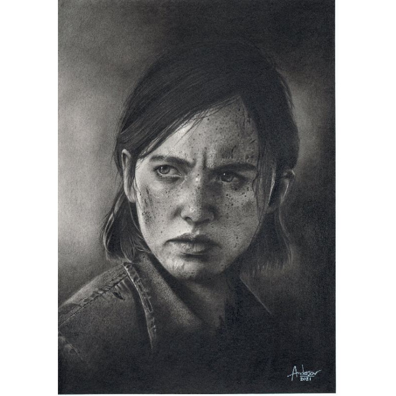 Dre_Drews_ on X: Finalizado Ellie The Last of us II Realismo - - - - - - -  #art #arts #draw #drawing #drawings #arte #artes #desenho #desenhos #games # jogos #jogo #jogoamericano #gamer #