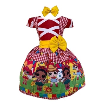 Vestido de festa junina da sale lol