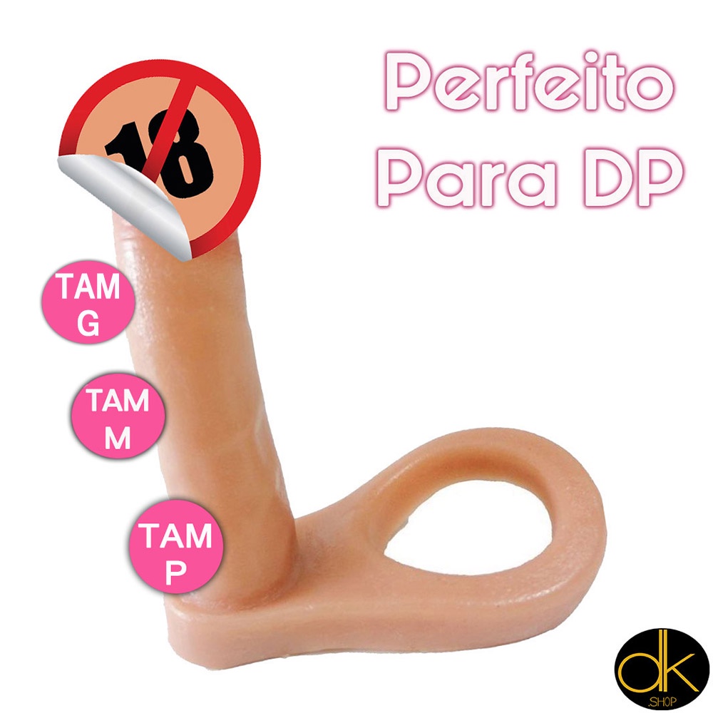 Anel Companheiro Peq ou Méd Prótese Peniana para DP - Dupla Penetração -  SEX SHOP/ Produtos Eróticos | Shopee Brasil