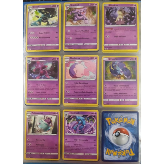 TCG Novas cartas para a coleção SM3 - Pokémothim