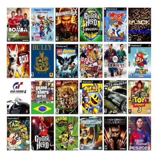 100 JOGOS DO PLAYSTATION 2