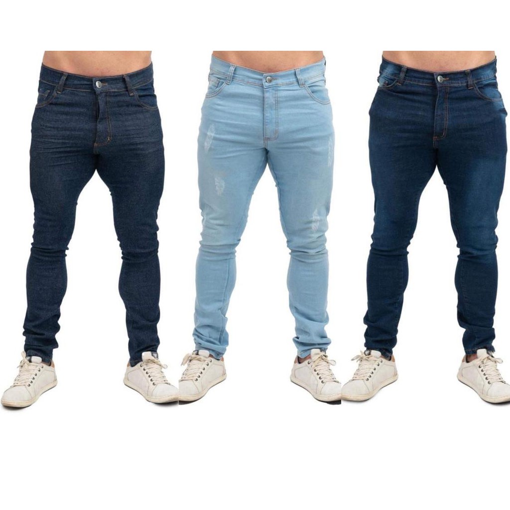 Calça jeans masculina sales tamanho 38