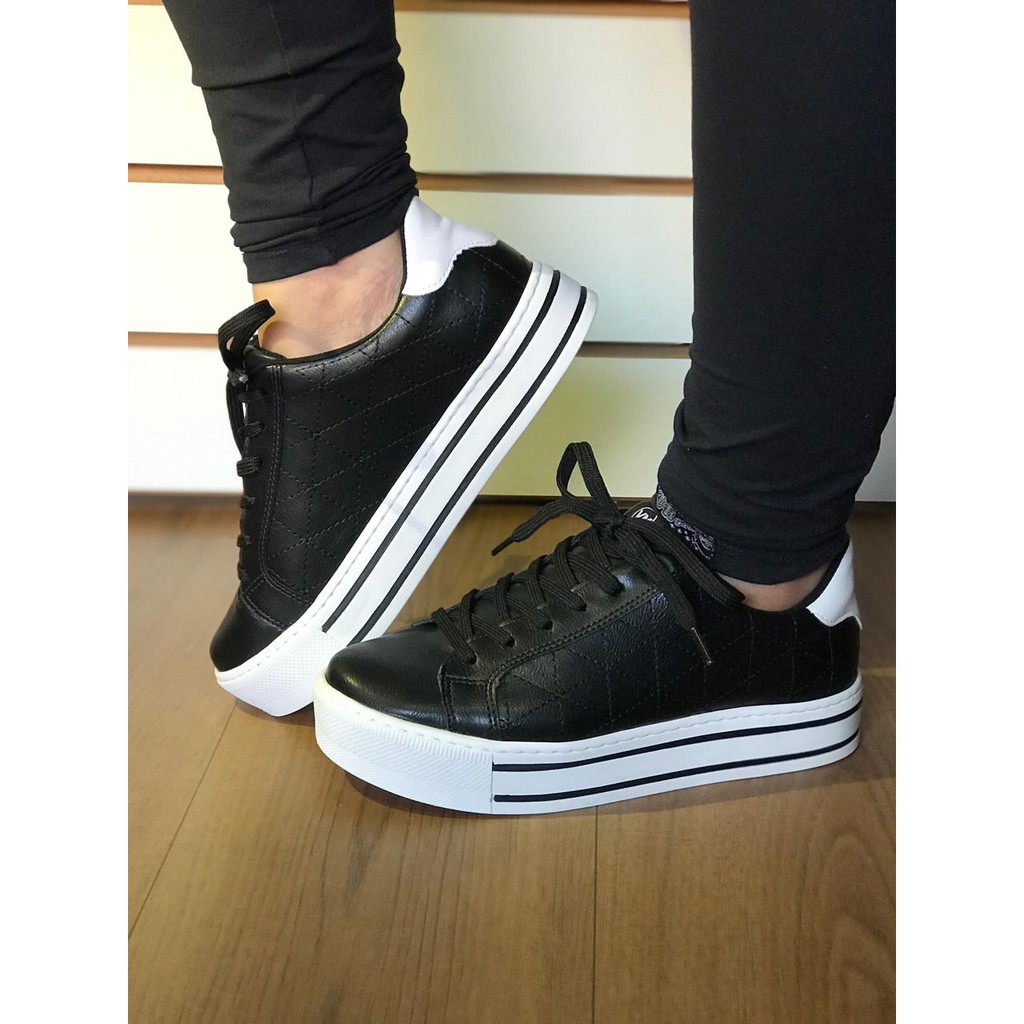 Tenis flatform via marte 2024 preto