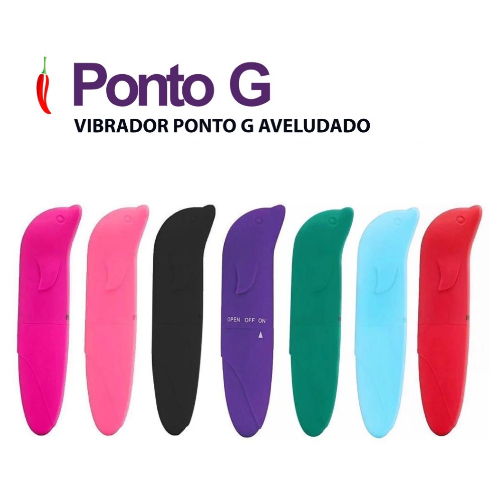 Vibrador Golfinho ponto G Aveludado | Sex Shop | Shopee Brasil