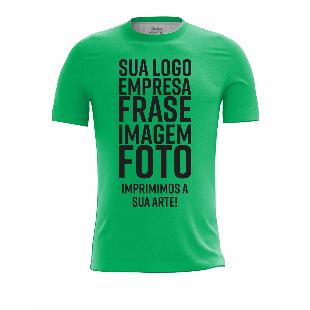 Camiseta Cole sua Arte Aqui - Personalizada - Logo Uniforme