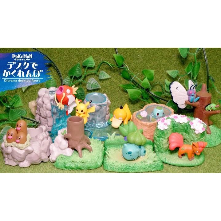 Pokemon diorama desktop store figure