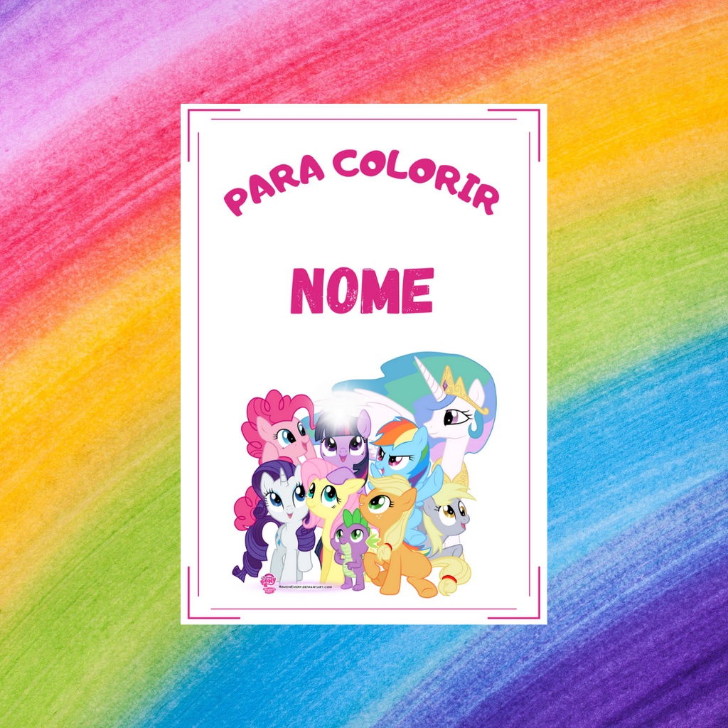 my little pony para colorir 132 –  – Desenhos para Colorir