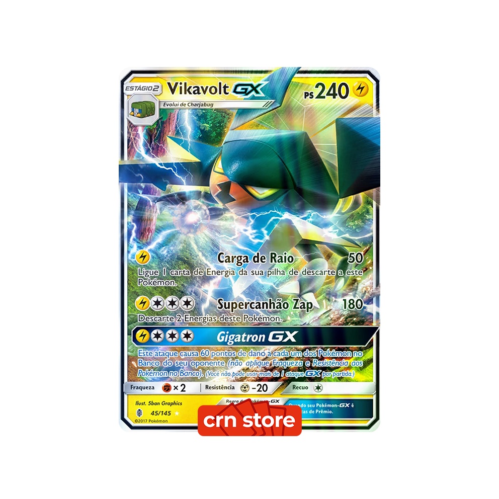 Carta Pokémon Lendário Tapu Koko GX Guardiões Ascendentes