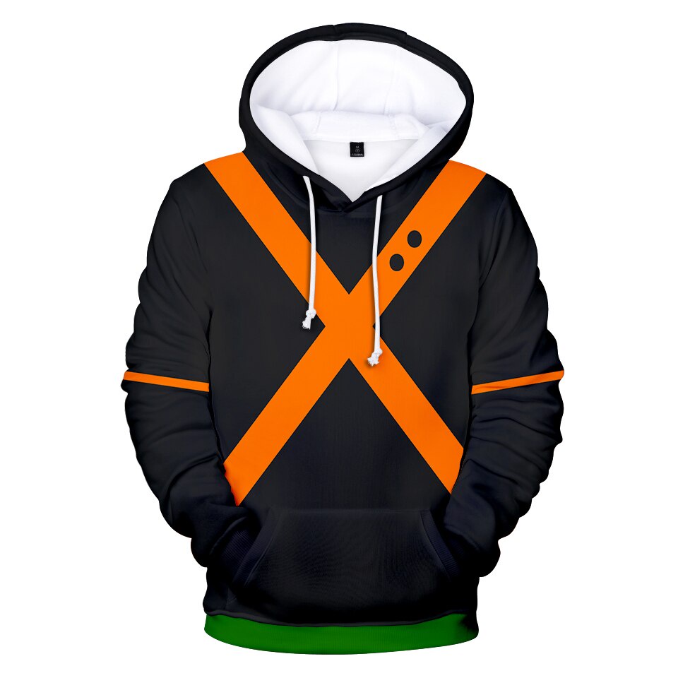 Novos jogos de moda anime dos desenhos animados 3d hoodies pulôver