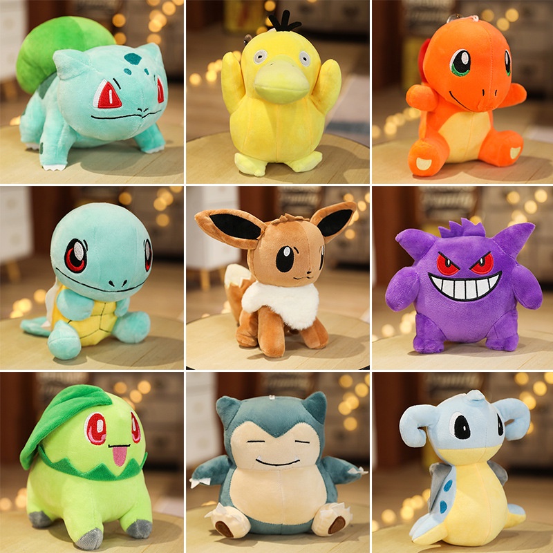 Pokemon pikaqiu a simulação brinquedos irradiativos andando kawaii