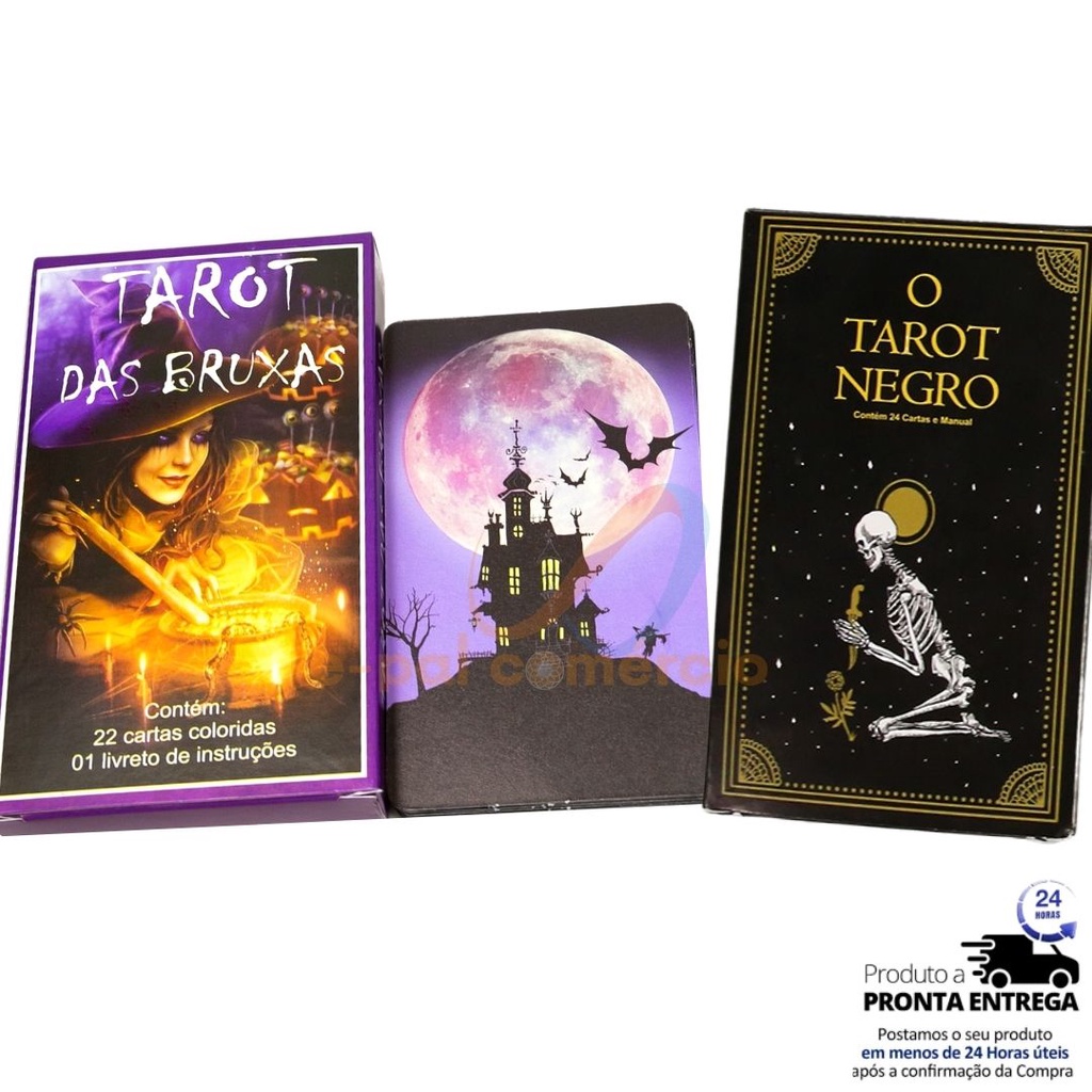 Baralho Tarot Marselha Original 78 Cartas+grátis Kit 7pedras