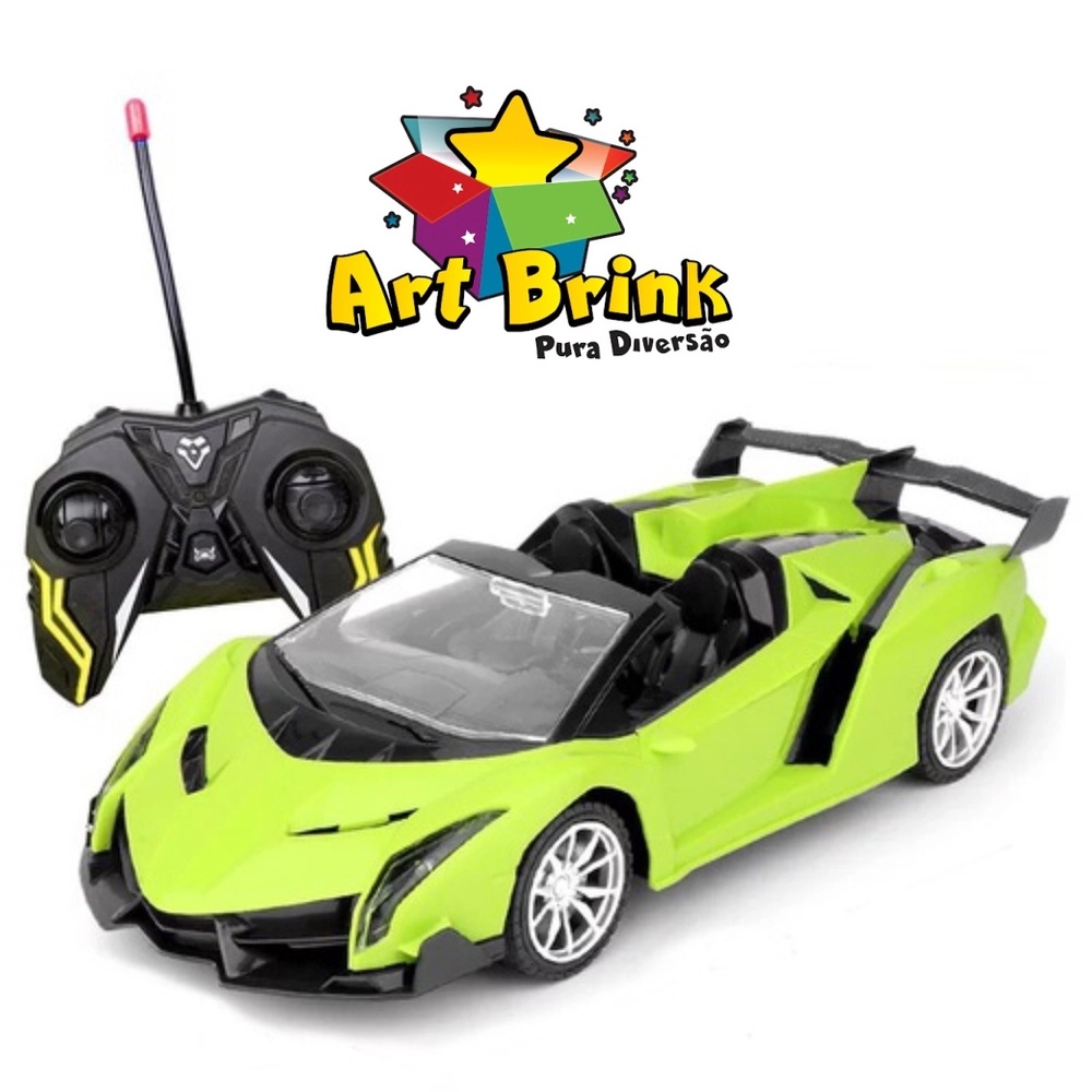 Carro Controle Remoto 7 Funções Carrinho Brinquedo Infantil - Zn