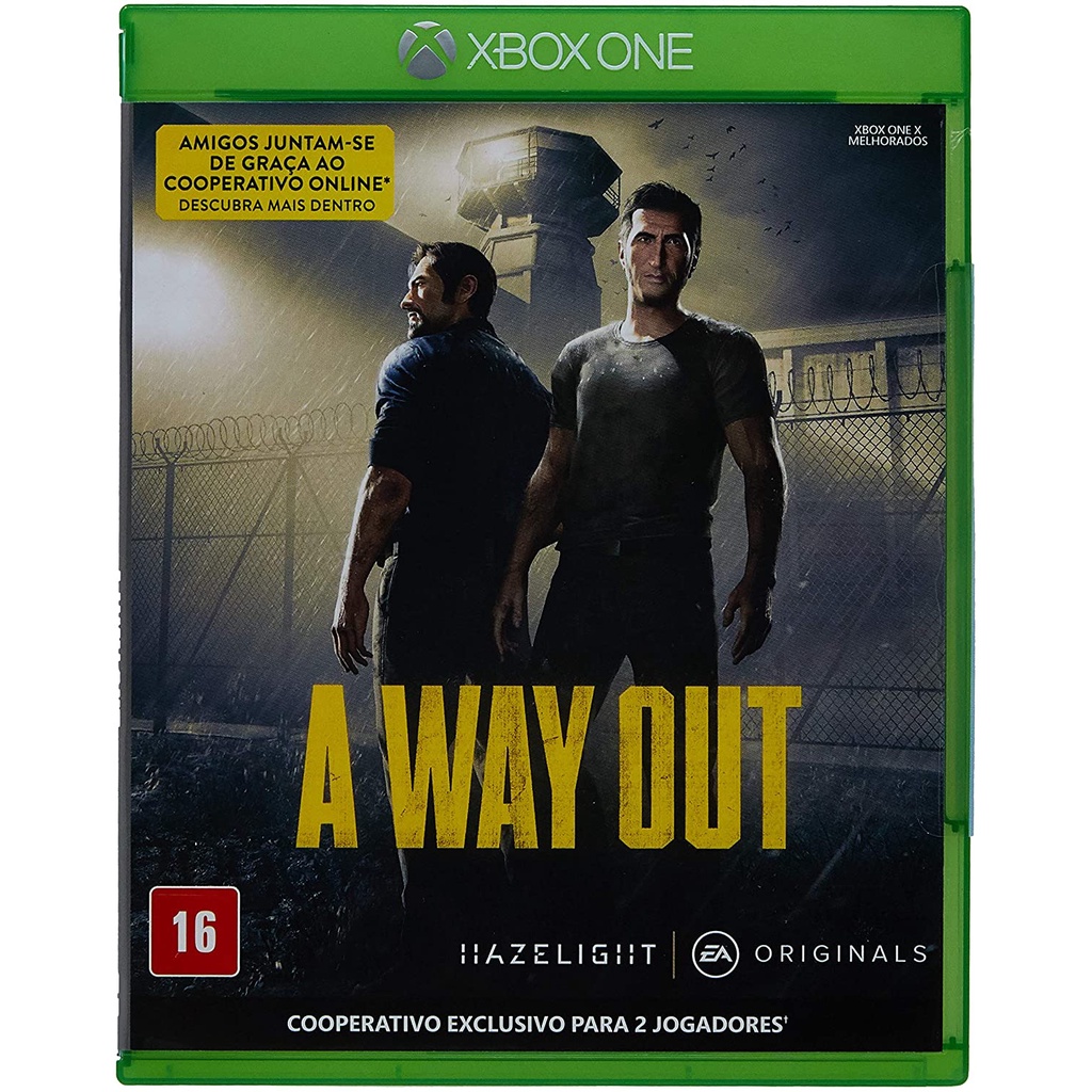 A Way Out Xbox One (Jogo Mídia Física) (Seminovo) - Arena Games