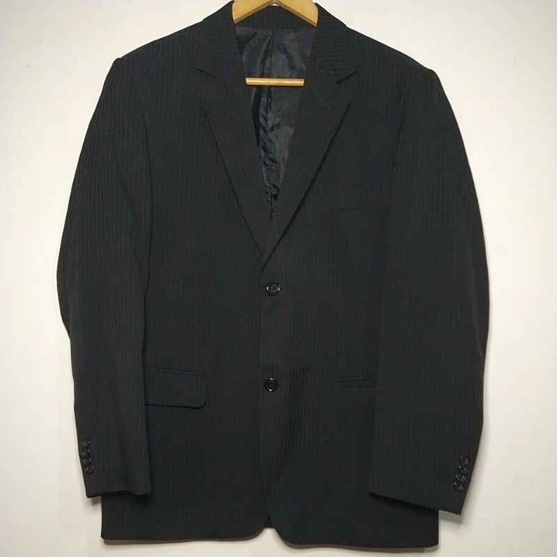 ZARA Blazer azul marinho 1 botão M - Second Hand / Brecho