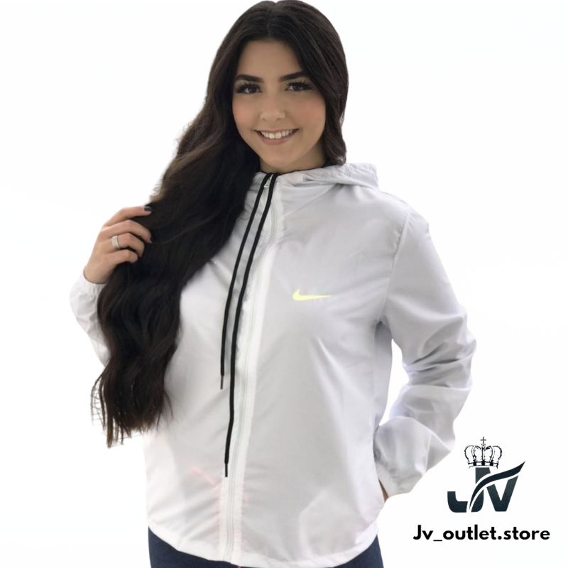 Moletom corta vento store feminino