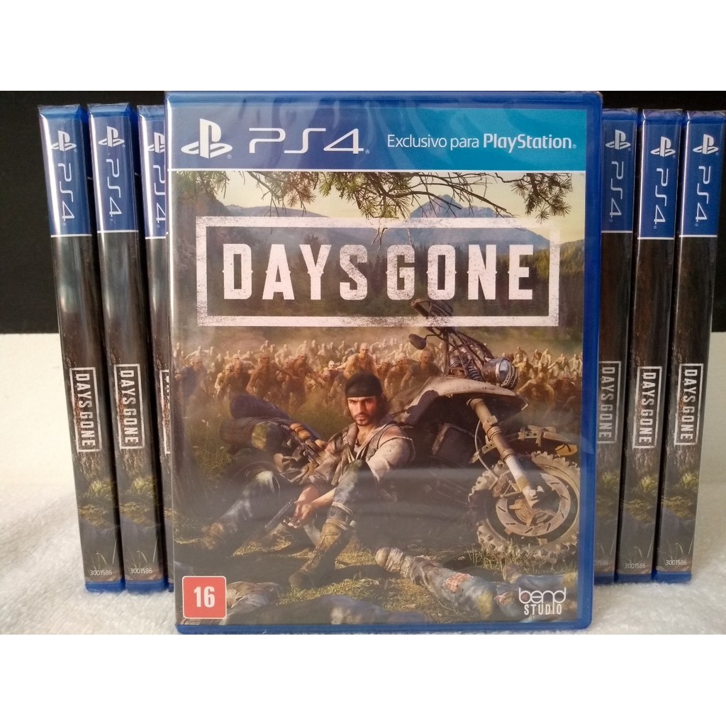 Days Gone Ps4 Lacrado Midia Fisica Portugues