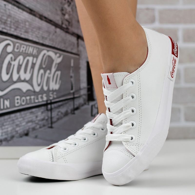 Tenis coca best sale cola feminino cinza