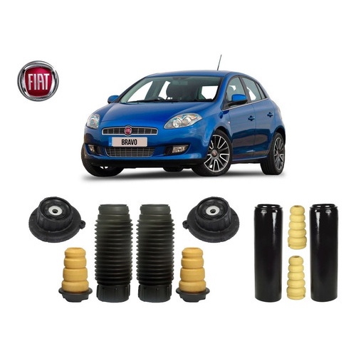 2 Batente Guarda Pó Suspensão Dianteira Corsa 2010 2011 2012 - Auto  Importados - Especializados em Suspensão Automotiva