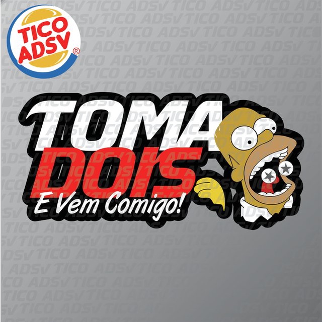 Adesivos Tico e Teco