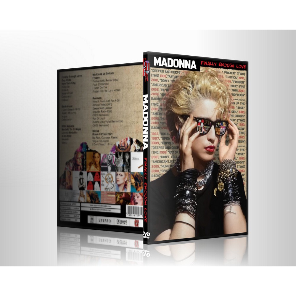 Madonna Discography Finally Enough Love 50 Number Ones