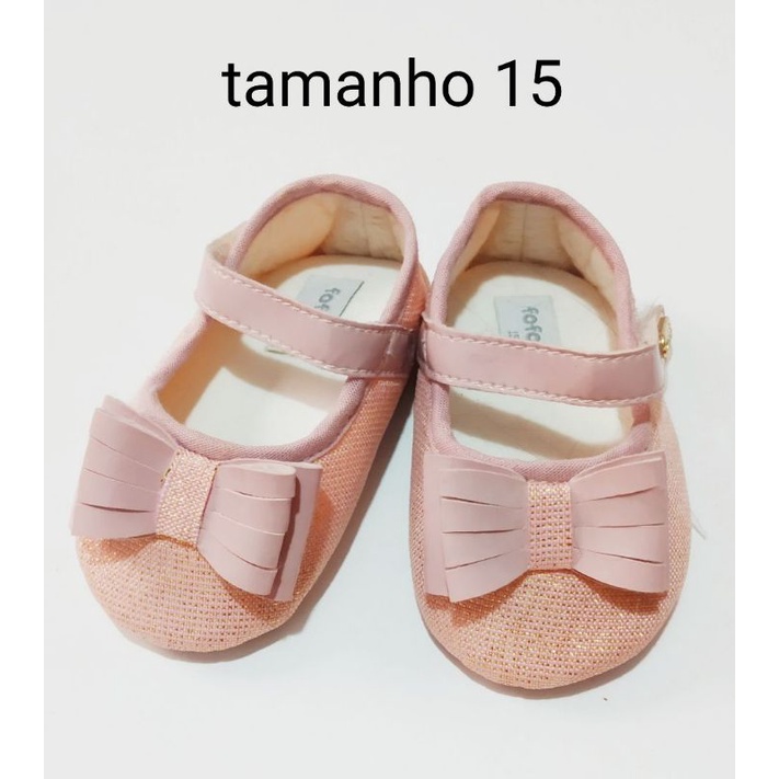 Sapato best sale tamanho 17