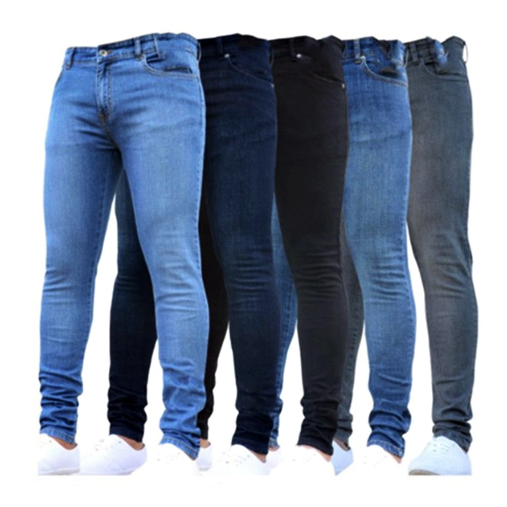 Calça jeans store masculina varias cores