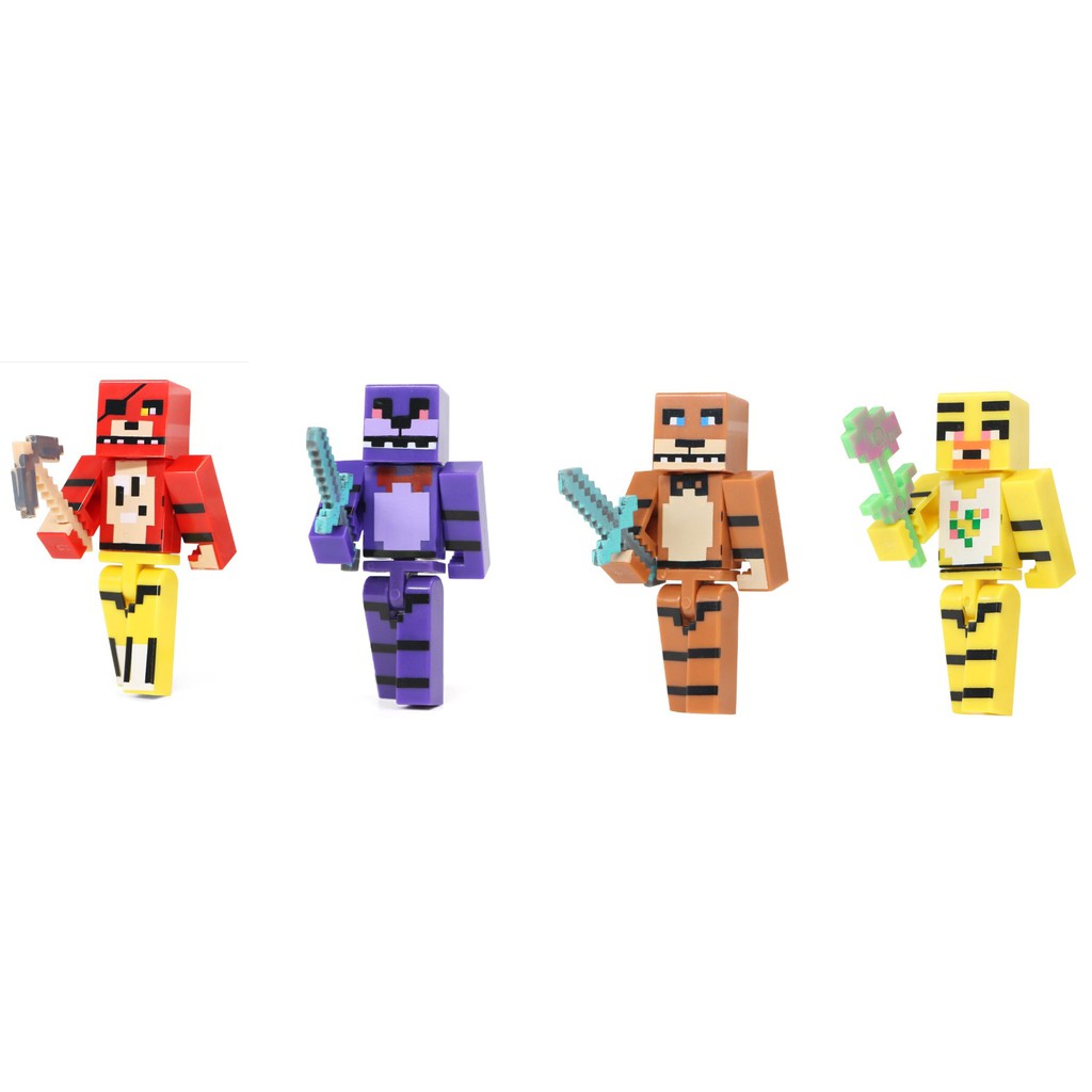 Kit 8 Bonecos Five Nights At Freddy's - Kawaii Fnaf