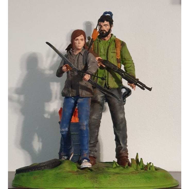 Joel & Ellie (the Last Of Us) Diorama 1:8 (23cm)