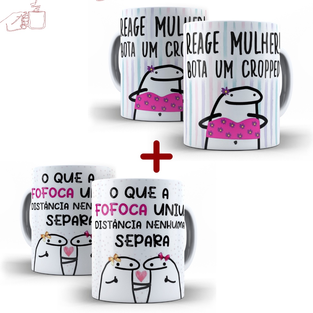 Caneca Flork Meme Instalando Minha Paciência - Xicara Boneco Palito Sticker  Divertida Engraçada
