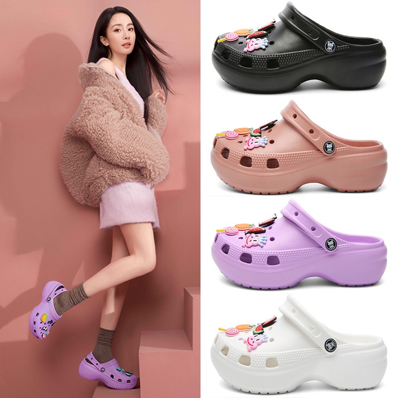 Sandalias plataforma crocs new arrivals