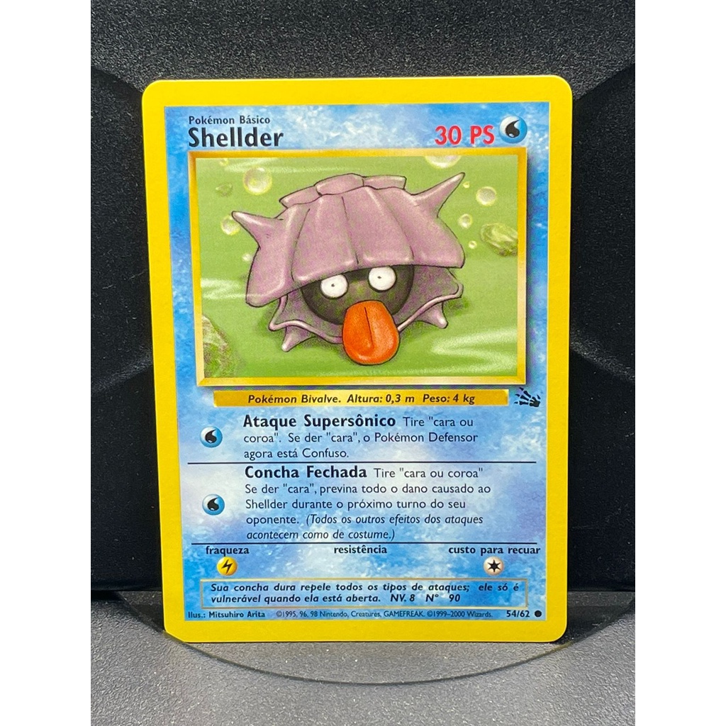  Pokemon - Shellder (54) - Fossil - 1st Edition : Toys