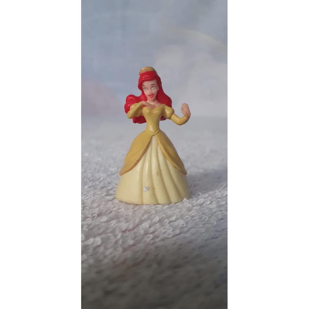 Boneca Miniatura Princesa Ruiva Disney Top Cau 4,5cm | Shopee Brasil