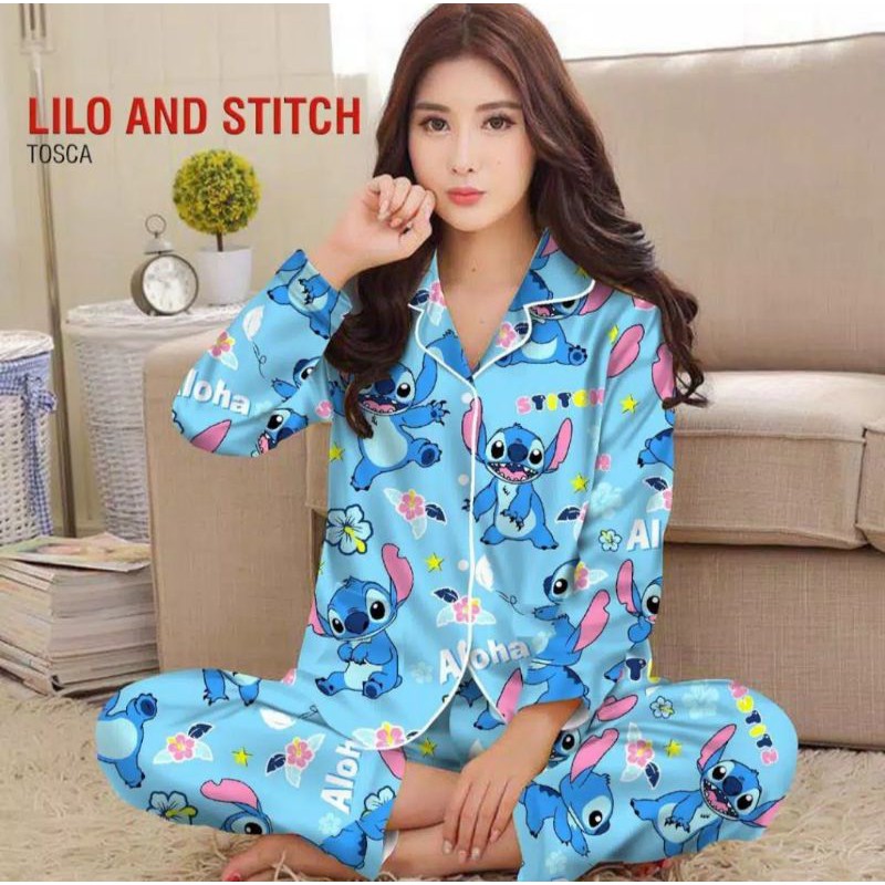 Pijama stitch adulto hot sale